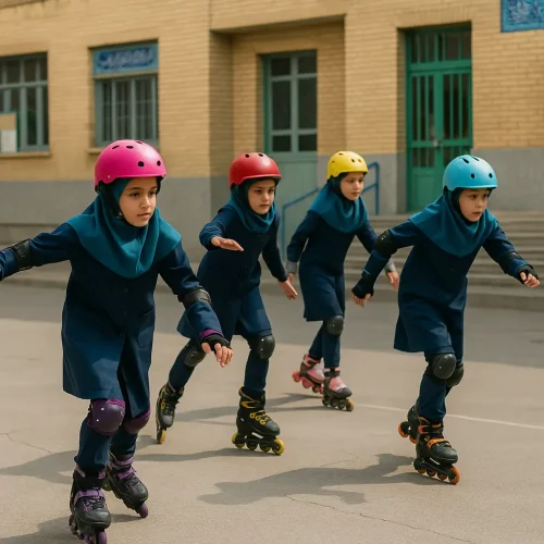 فواید اسکیت برای دانشآموزان