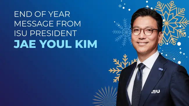 پیام تبریک سال نو: رئیس ISU به سال ۲۰۲۵ و آینده‌ای هیجان‌انگیز می‌نگرد